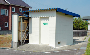 事故調査機材・書類保管倉庫